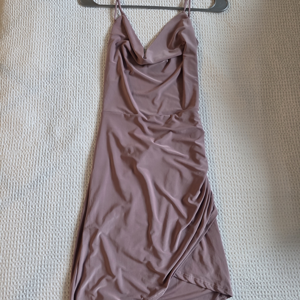 Charlotte Russe Dusty Pink Mini Dress